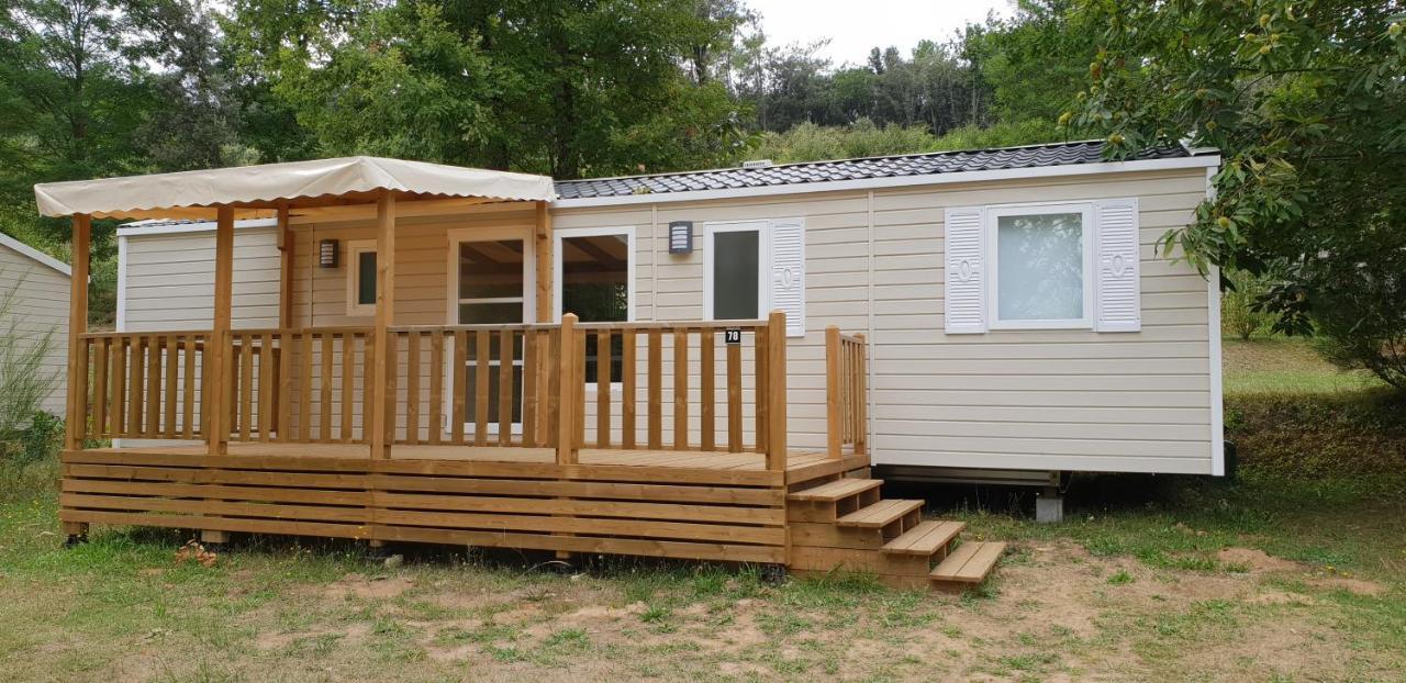 Mobil Home Xxl2 4 Chambres - Camping Chateau La Foret Saint-Julien-des-Landes Eksteriør bilde